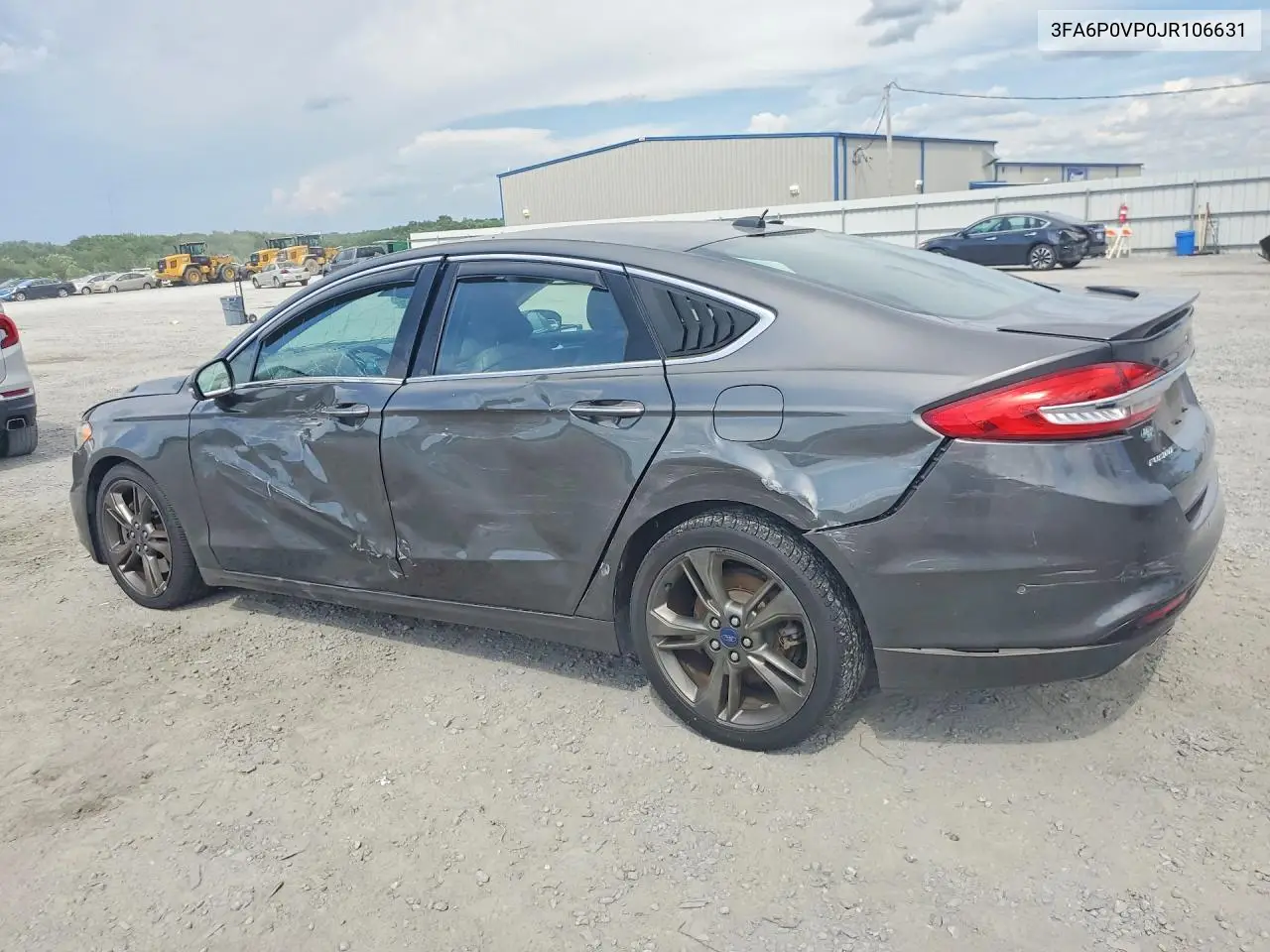 2018 Ford Fusion Sport VIN: 3FA6P0VP0JR106631 Lot: 61848916