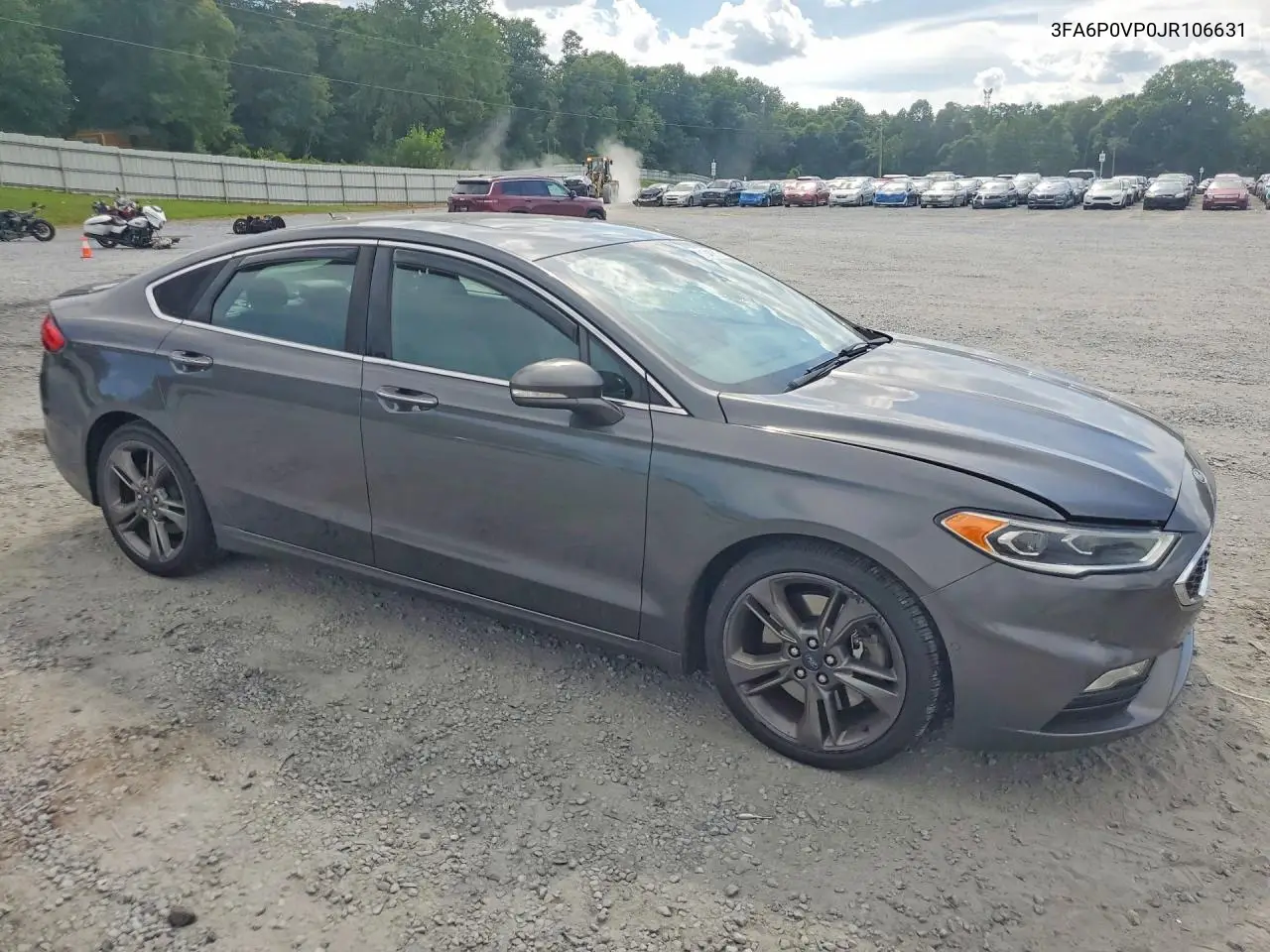 2018 Ford Fusion Sport VIN: 3FA6P0VP0JR106631 Lot: 61848916