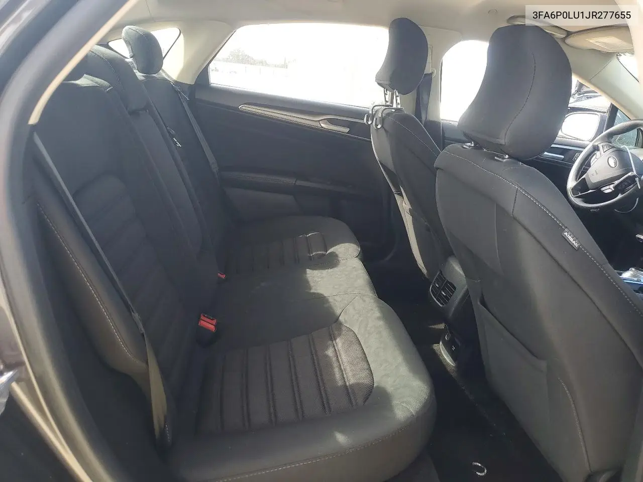2018 Ford Fusion Se Hybrid VIN: 3FA6P0LU1JR277655 Lot: 62070646