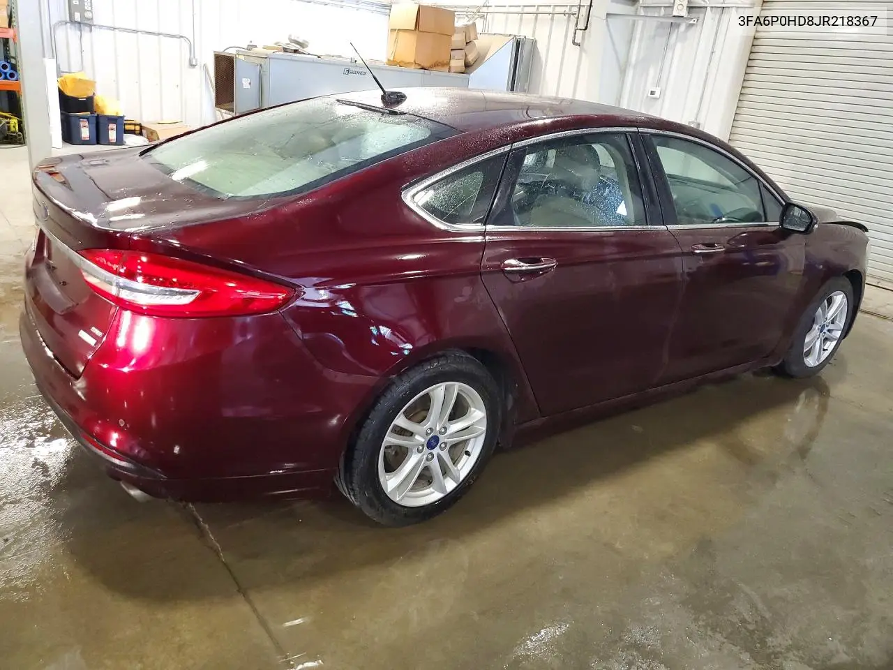 2018 Ford Fusion Se VIN: 3FA6P0HD8JR218367 Lot: 79134285