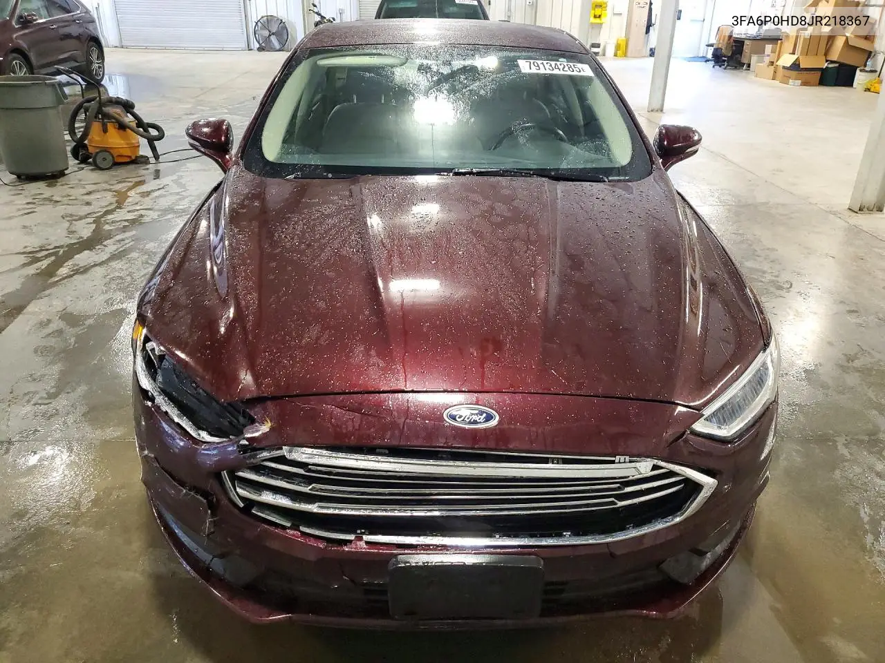 2018 Ford Fusion Se VIN: 3FA6P0HD8JR218367 Lot: 79134285