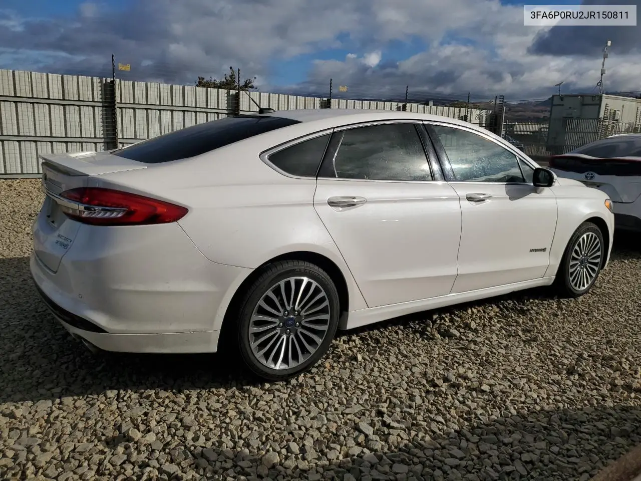 3FA6P0RU2JR150811 2018 Ford Fusion Titanium/Platinum Hev