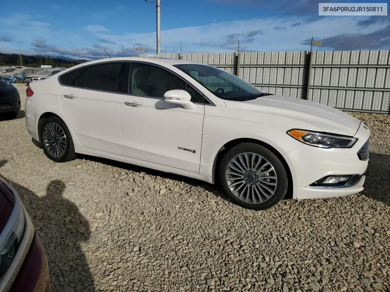 3FA6P0RU2JR150811 2018 Ford Fusion Titanium/Platinum Hev