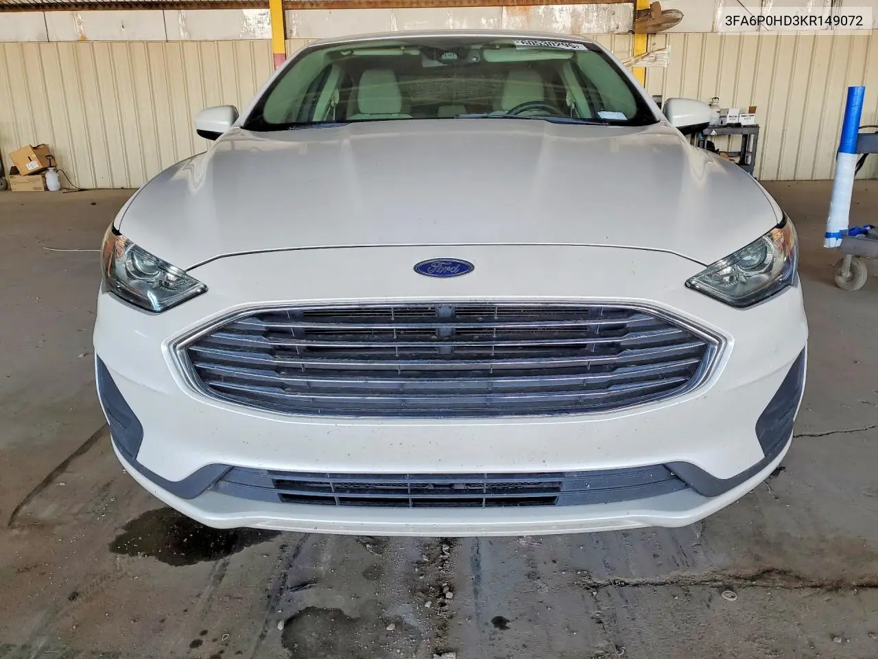 2019 Ford Fusion Se VIN: 3FA6P0HD3KR149072 Lot: 60530296