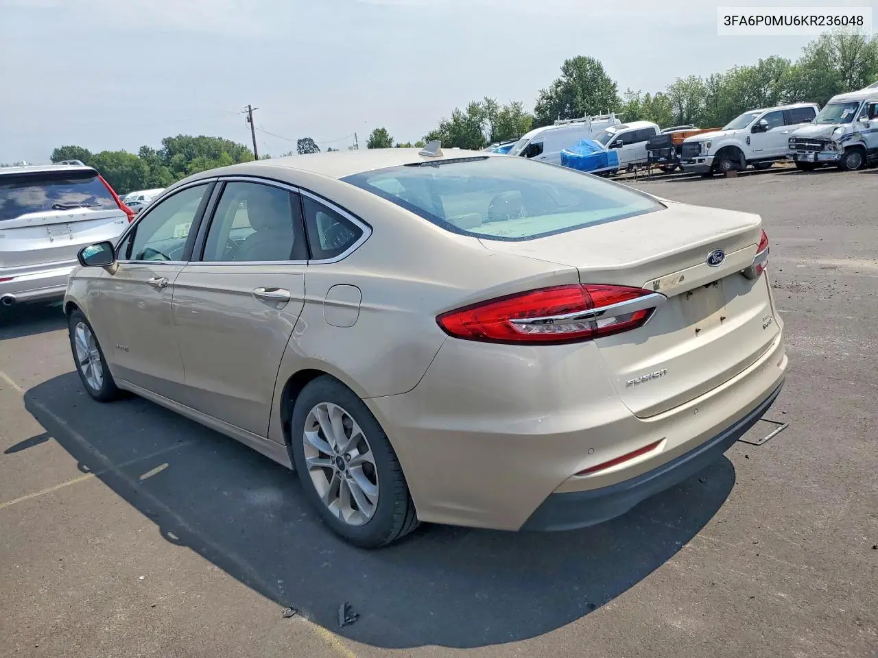 3FA6P0MU6KR236048 2019 Ford Fusion Sel