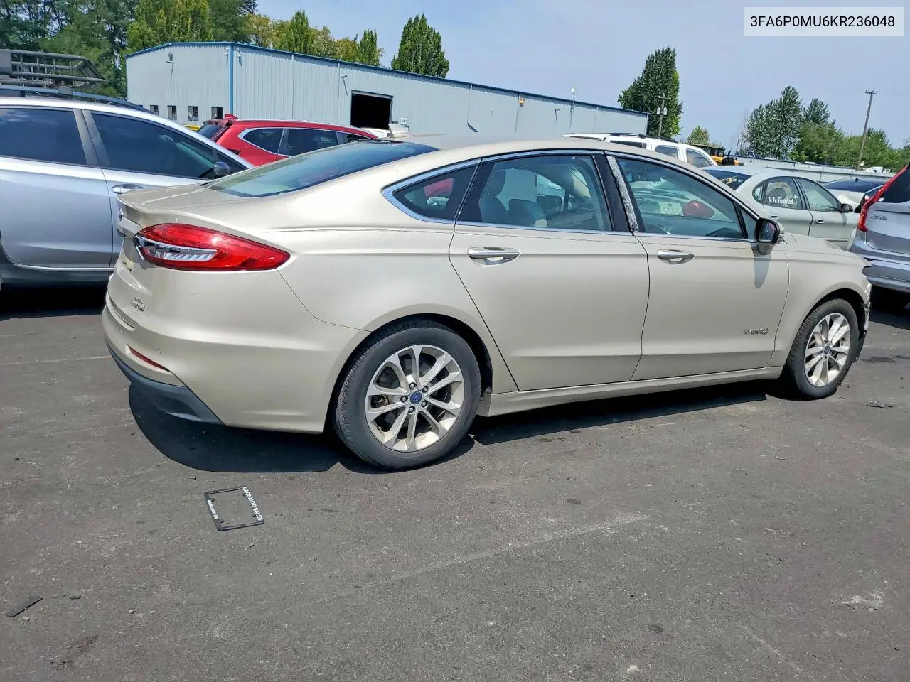 3FA6P0MU6KR236048 2019 Ford Fusion Sel