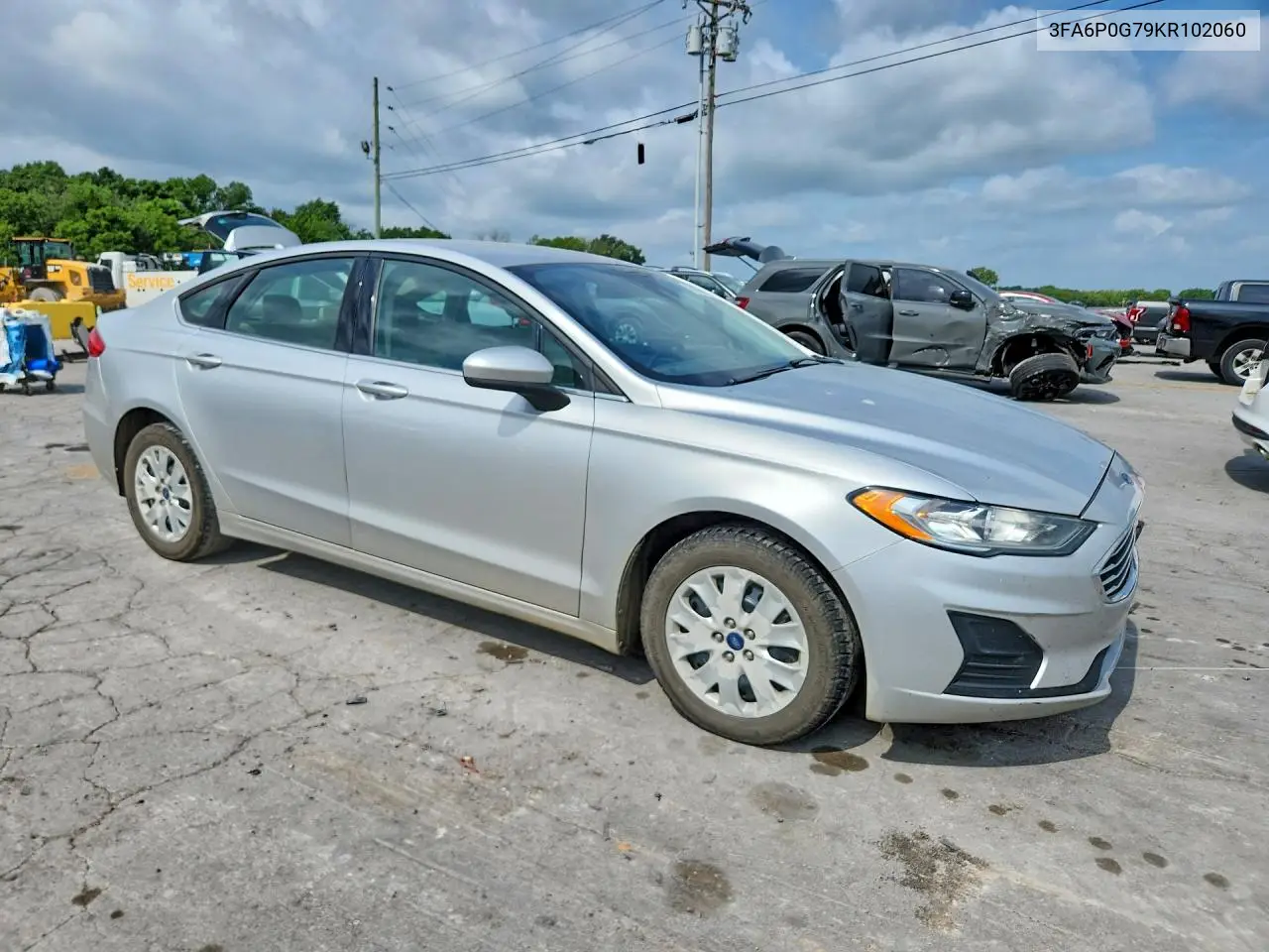 3FA6P0G79KR102060 2019 Ford Fusion S