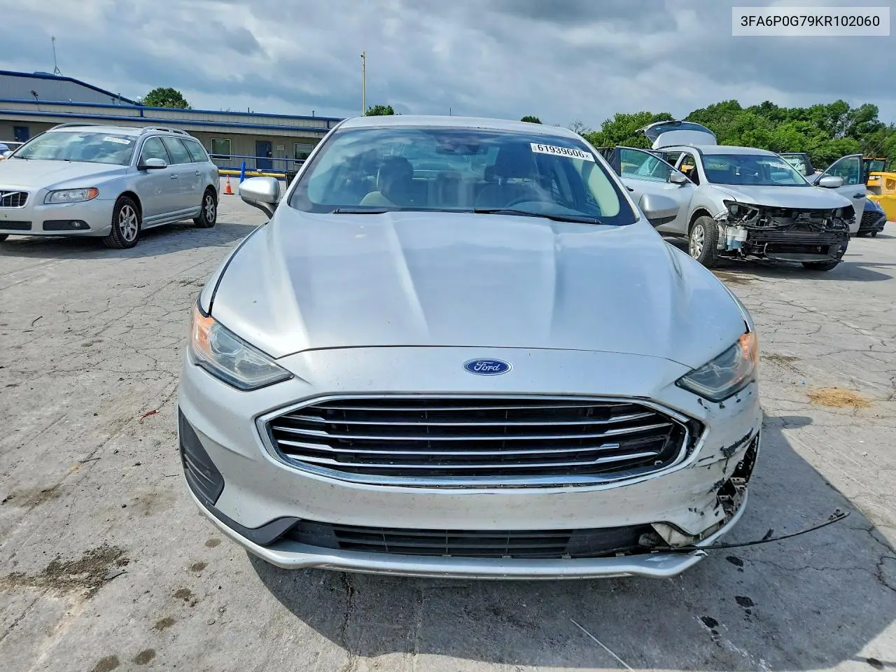 3FA6P0G79KR102060 2019 Ford Fusion S