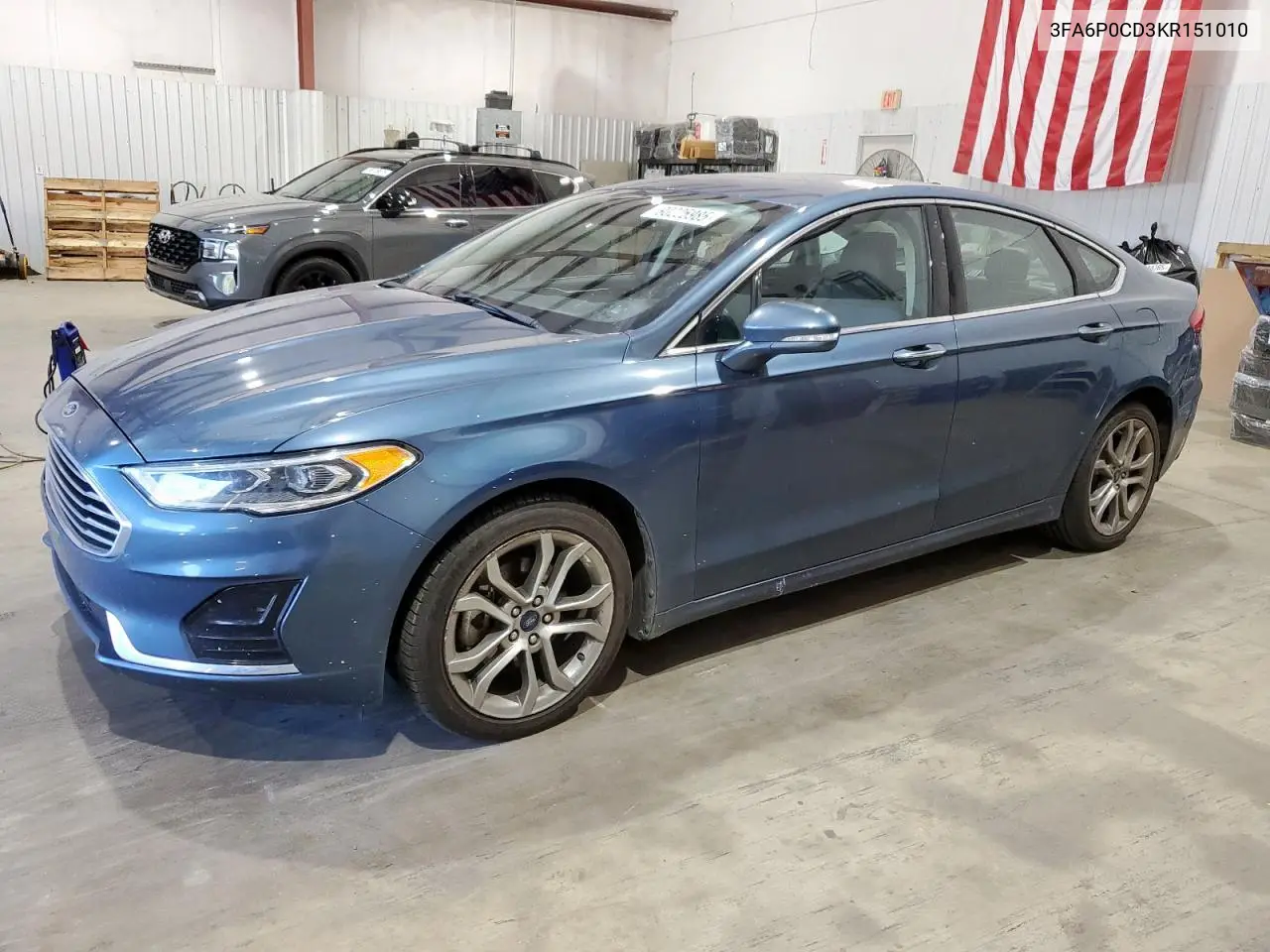 3FA6P0CD3KR151010 2019 Ford Fusion Sel