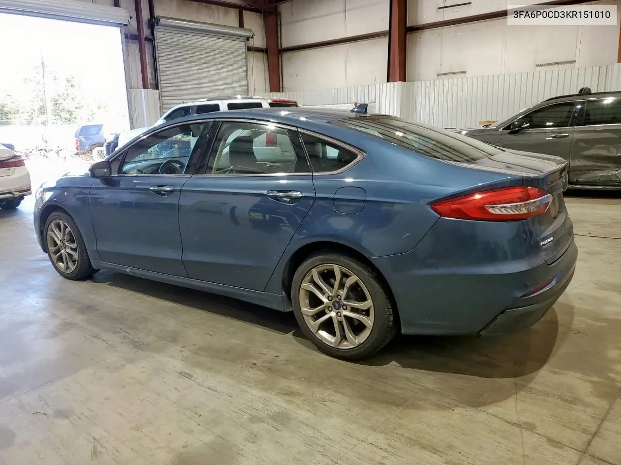 3FA6P0CD3KR151010 2019 Ford Fusion Sel