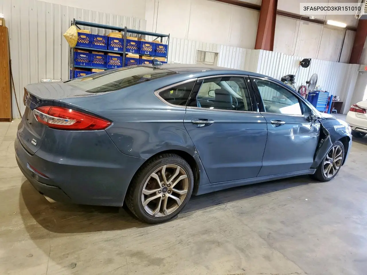 3FA6P0CD3KR151010 2019 Ford Fusion Sel