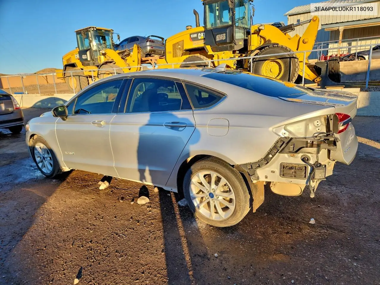 3FA6P0LU0KR118093 2019 Ford Fusion Se