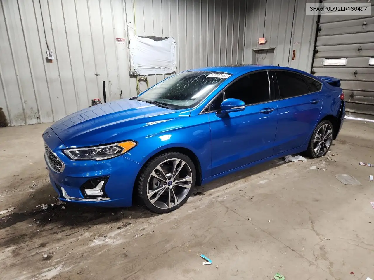 3FA6P0D92LR130497 2020 Ford Fusion Titanium