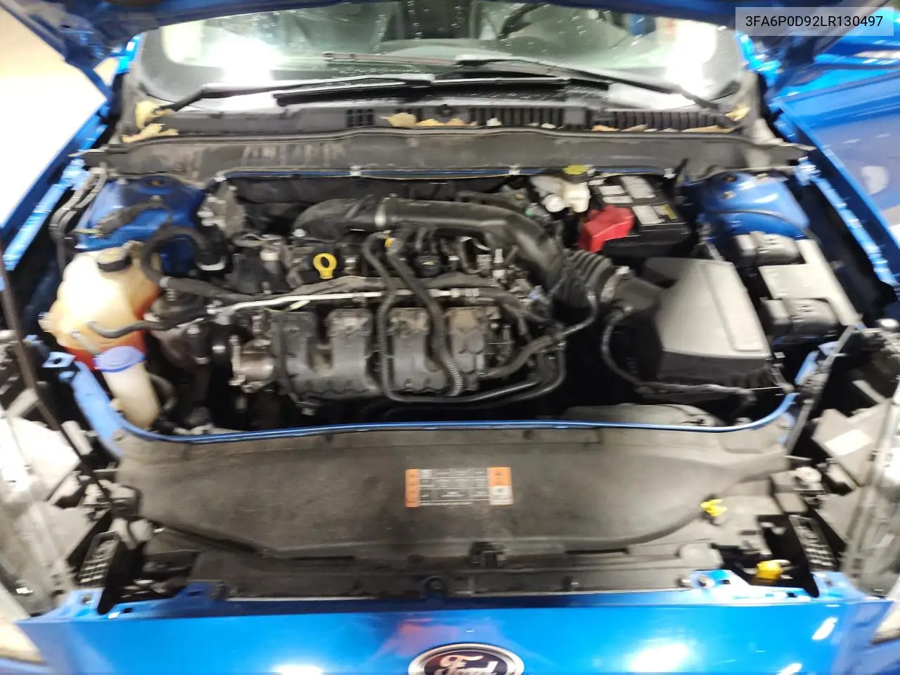 3FA6P0D92LR130497 2020 Ford Fusion Titanium