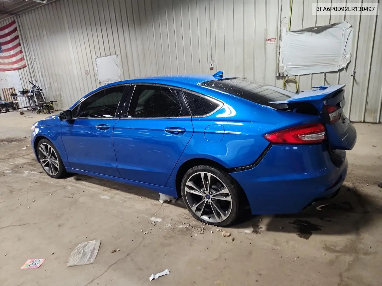 3FA6P0D92LR130497 2020 Ford Fusion Titanium