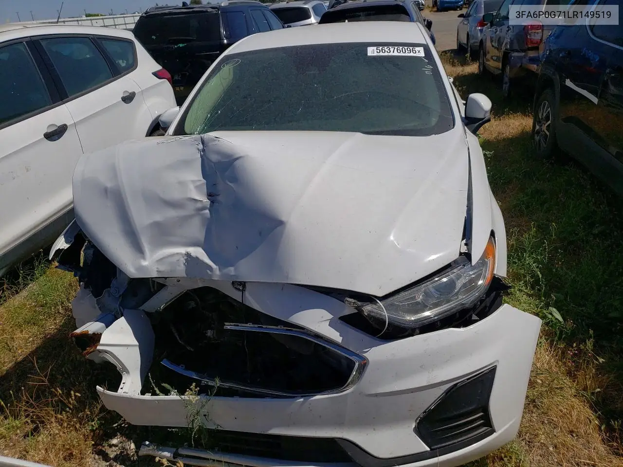 3FA6P0G71LR149519 2020 Ford Fusion S