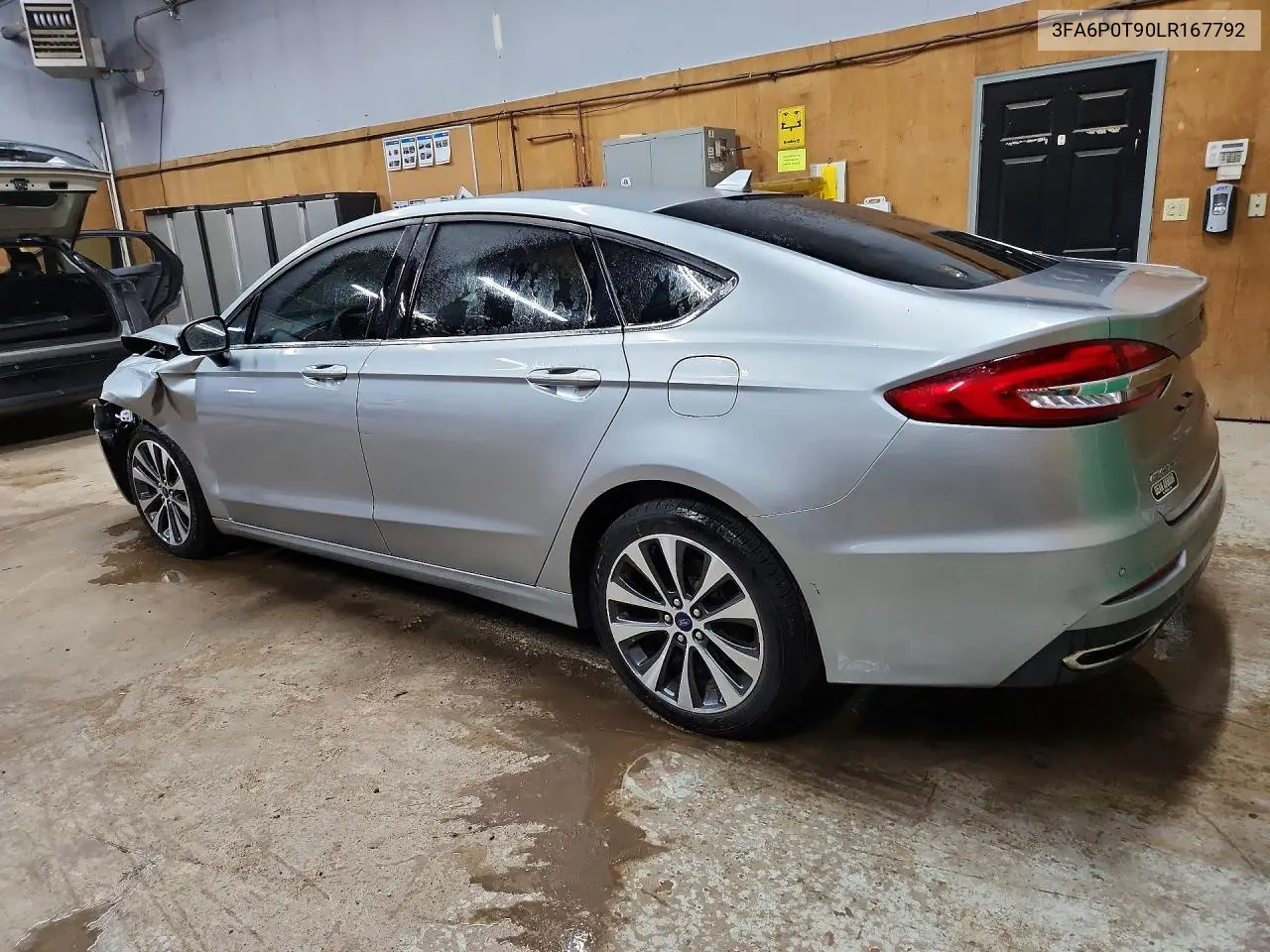 2020 Ford Fusion Se VIN: 3FA6P0T90LR167792 Lot: 61484196