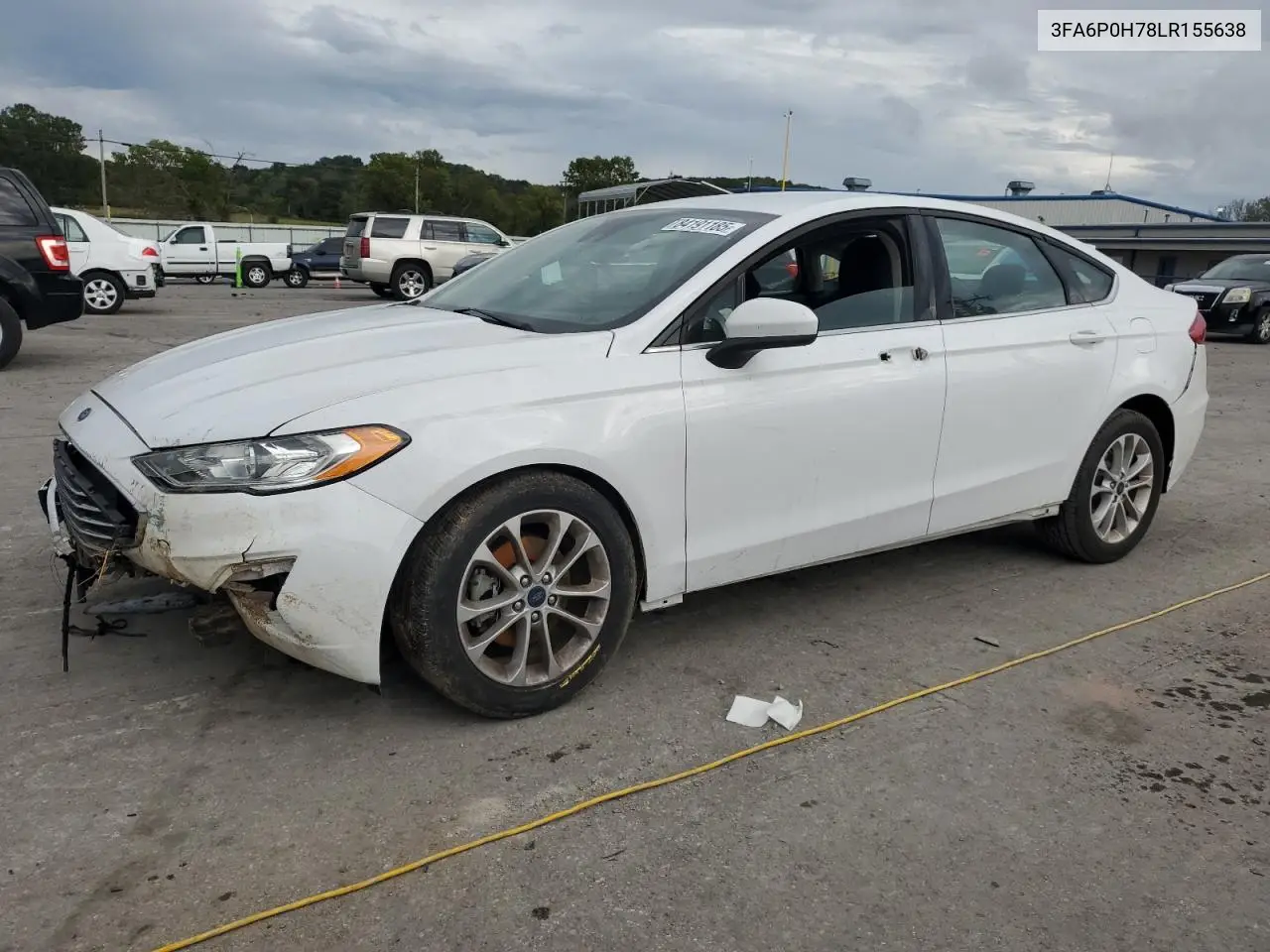 3FA6P0H78LR155638 2020 Ford Fusion Se