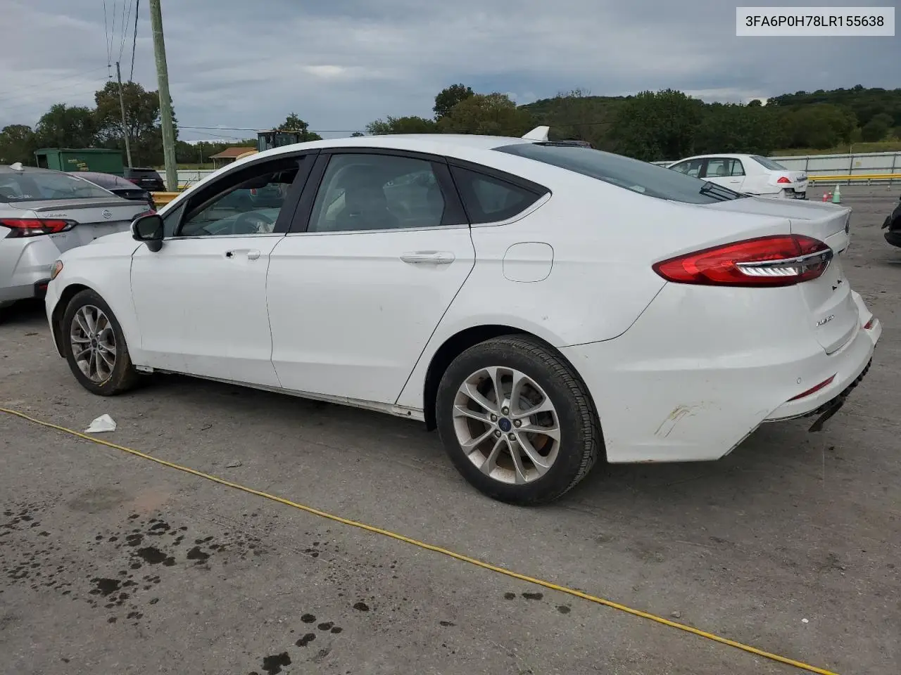 3FA6P0H78LR155638 2020 Ford Fusion Se