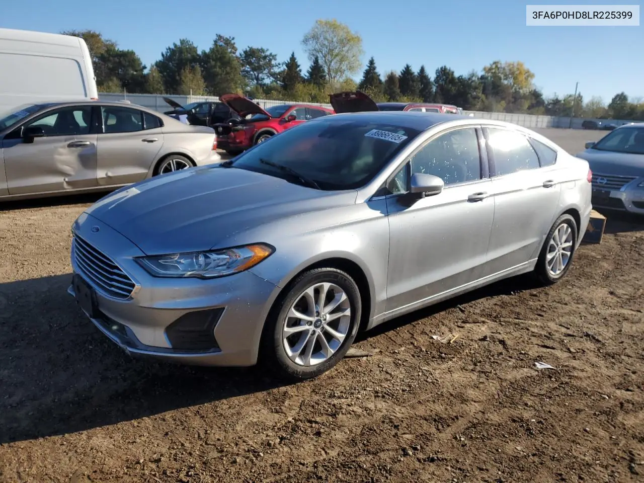 3FA6P0HD8LR225399 2020 Ford Fusion Se