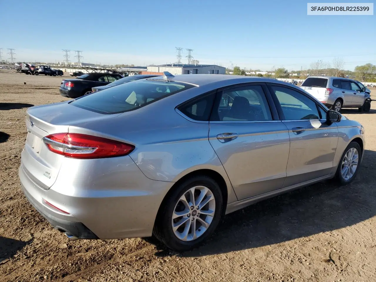 3FA6P0HD8LR225399 2020 Ford Fusion Se