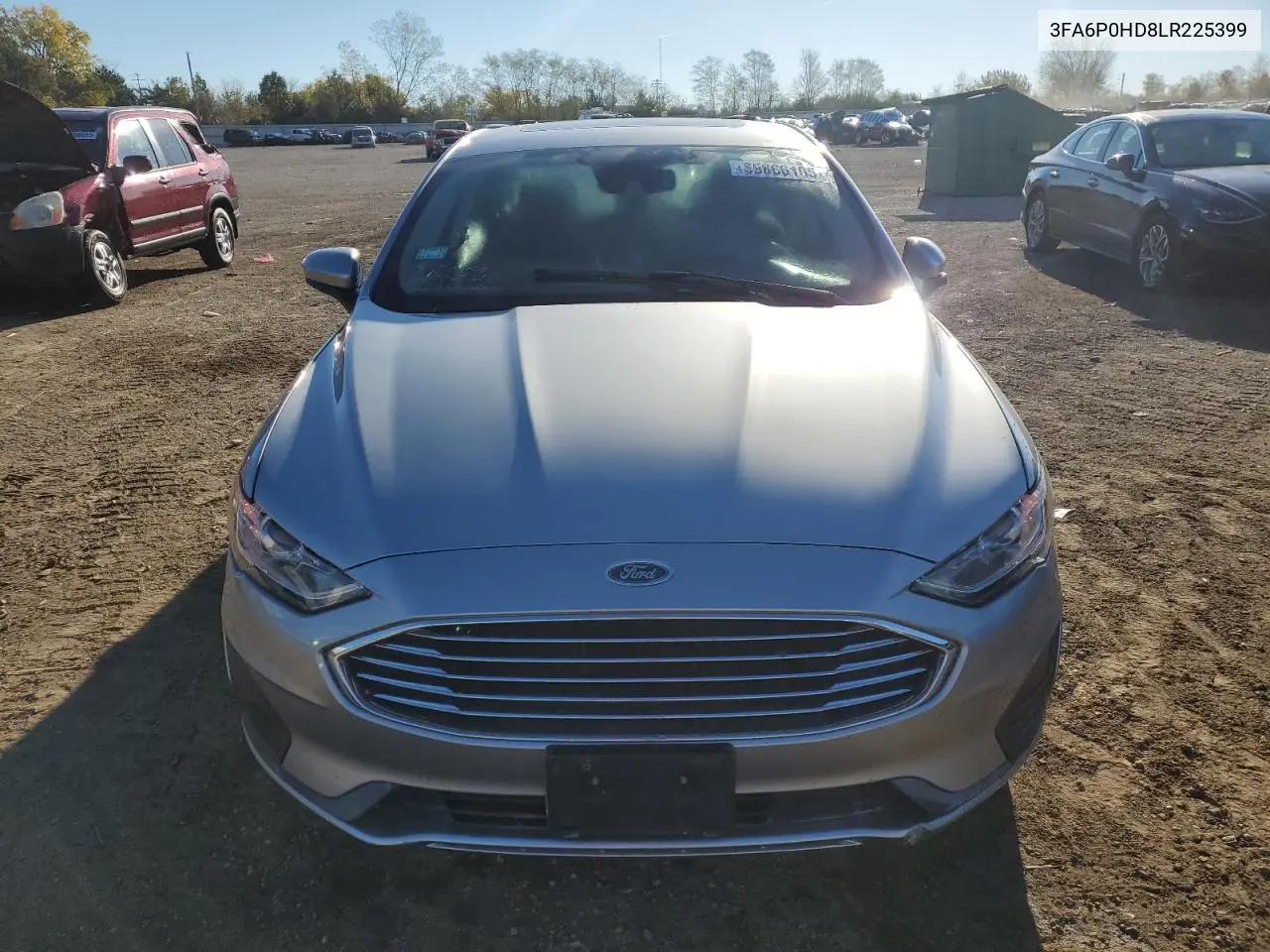 3FA6P0HD8LR225399 2020 Ford Fusion Se
