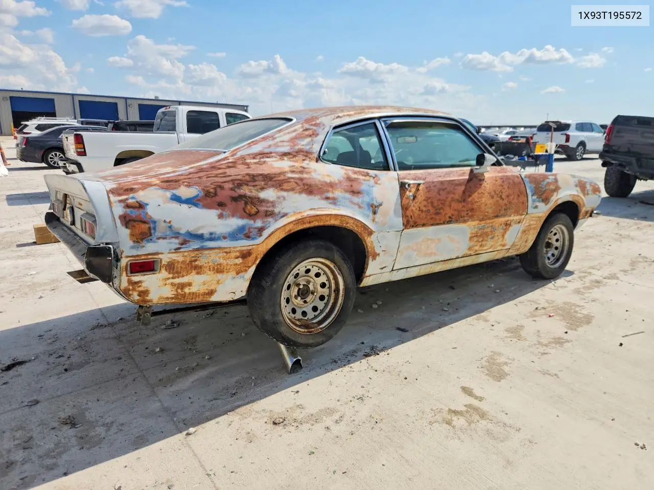 1971 Ford Maverick VIN: 1X93T195572 Lot: 59838586