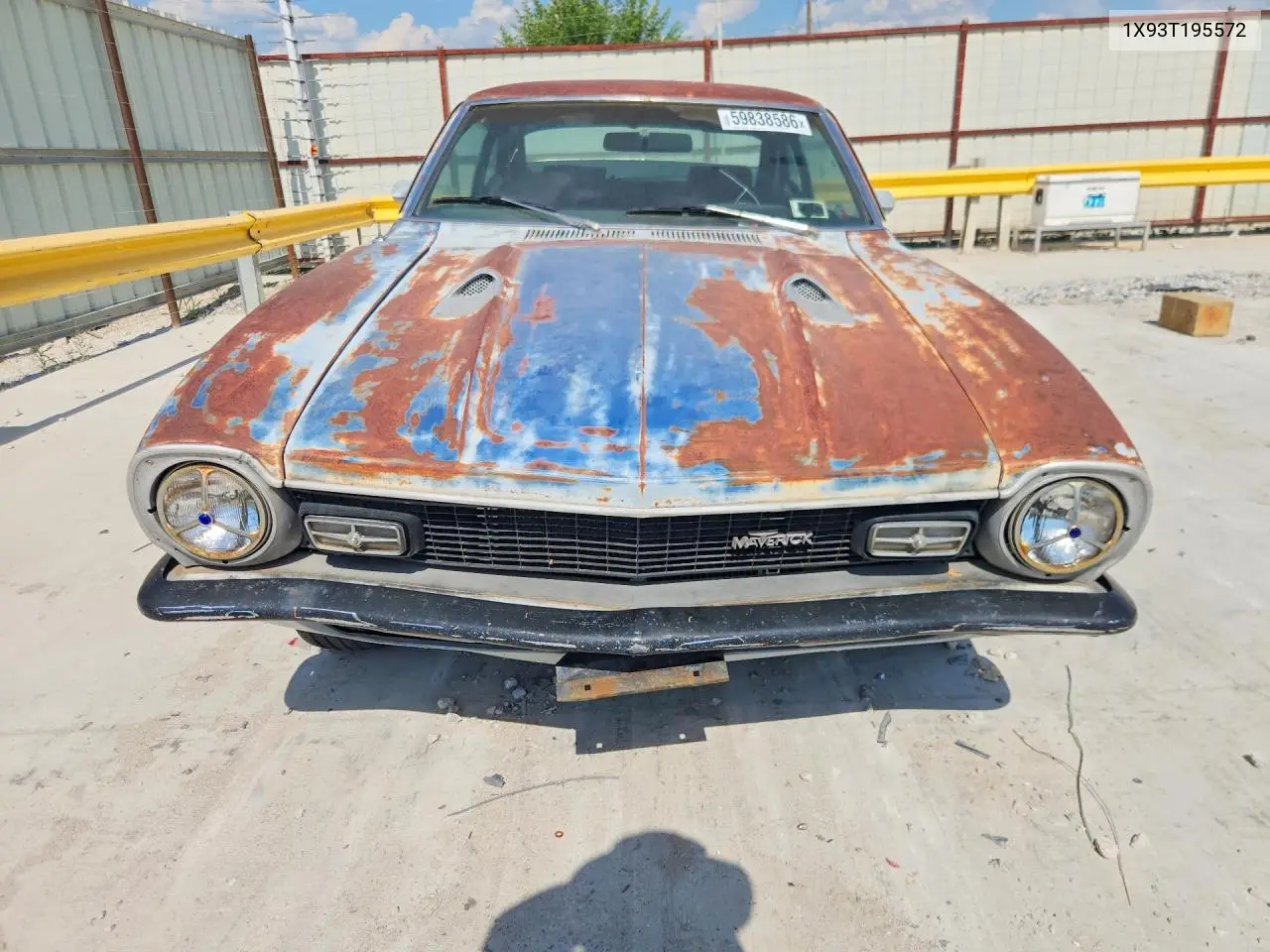 1971 Ford Maverick VIN: 1X93T195572 Lot: 59838586