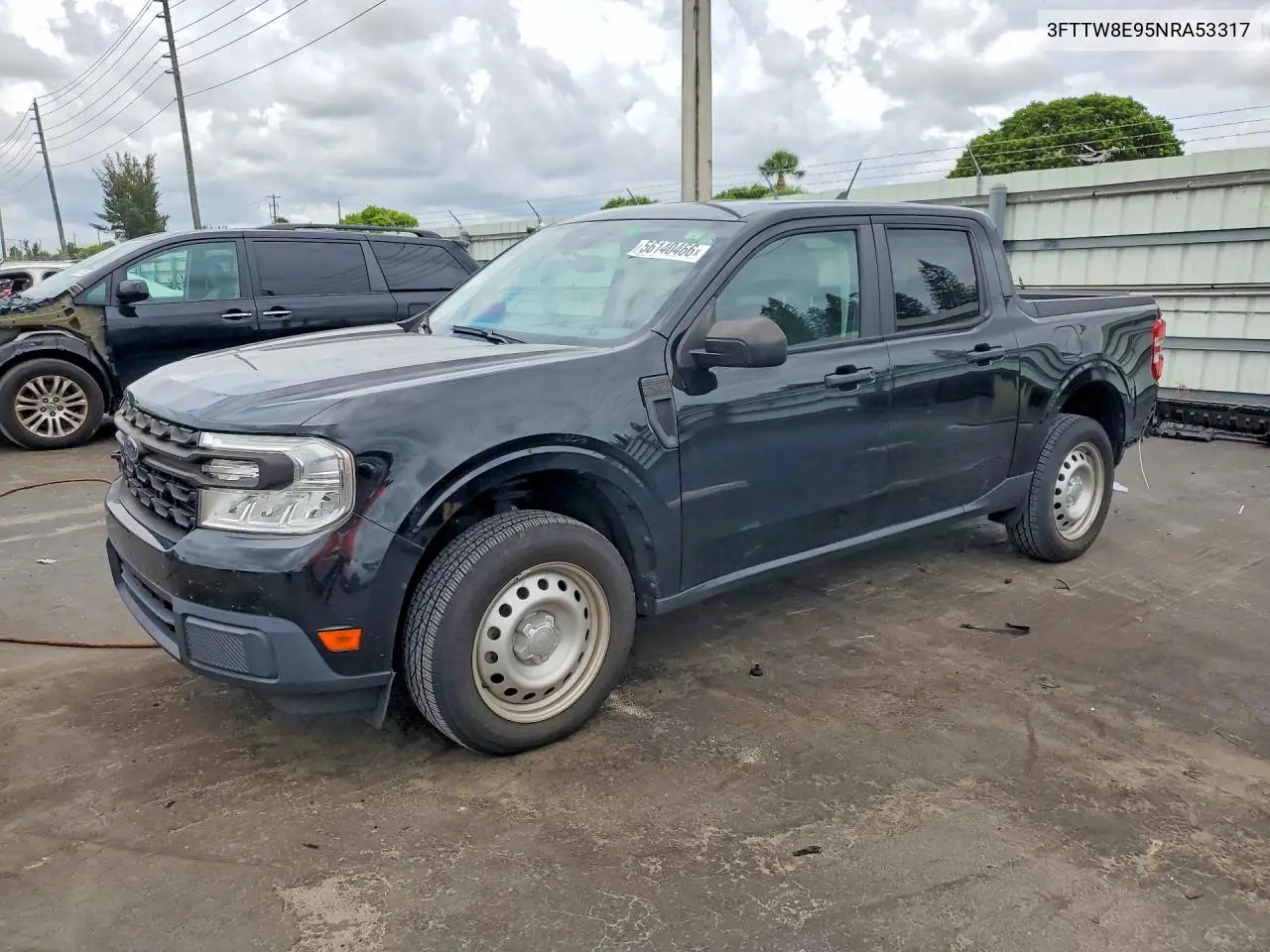 2022 Ford Maverick Xl VIN: 3FTTW8E95NRA53317 Lot: 56140466