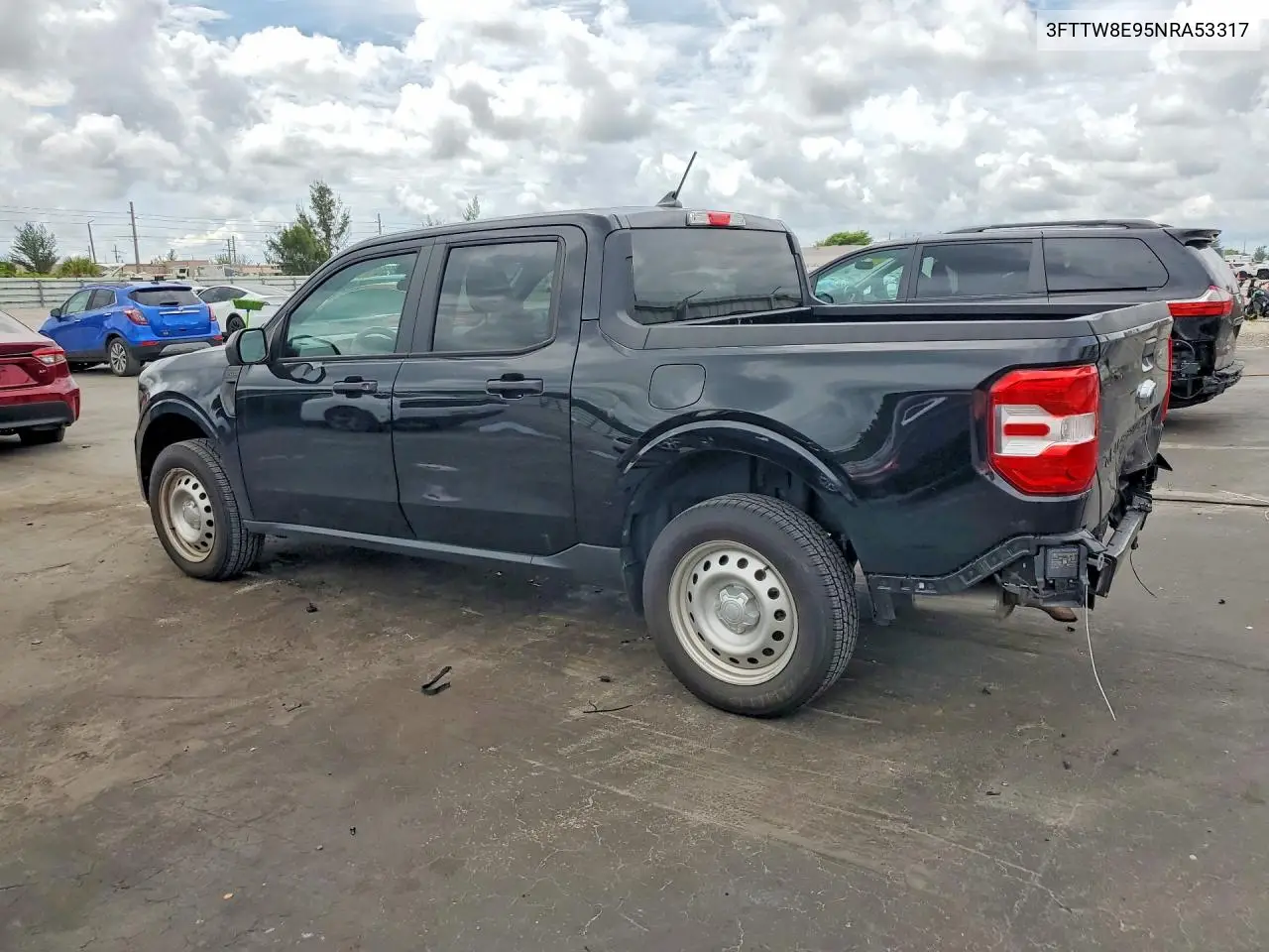 2022 Ford Maverick Xl VIN: 3FTTW8E95NRA53317 Lot: 56140466