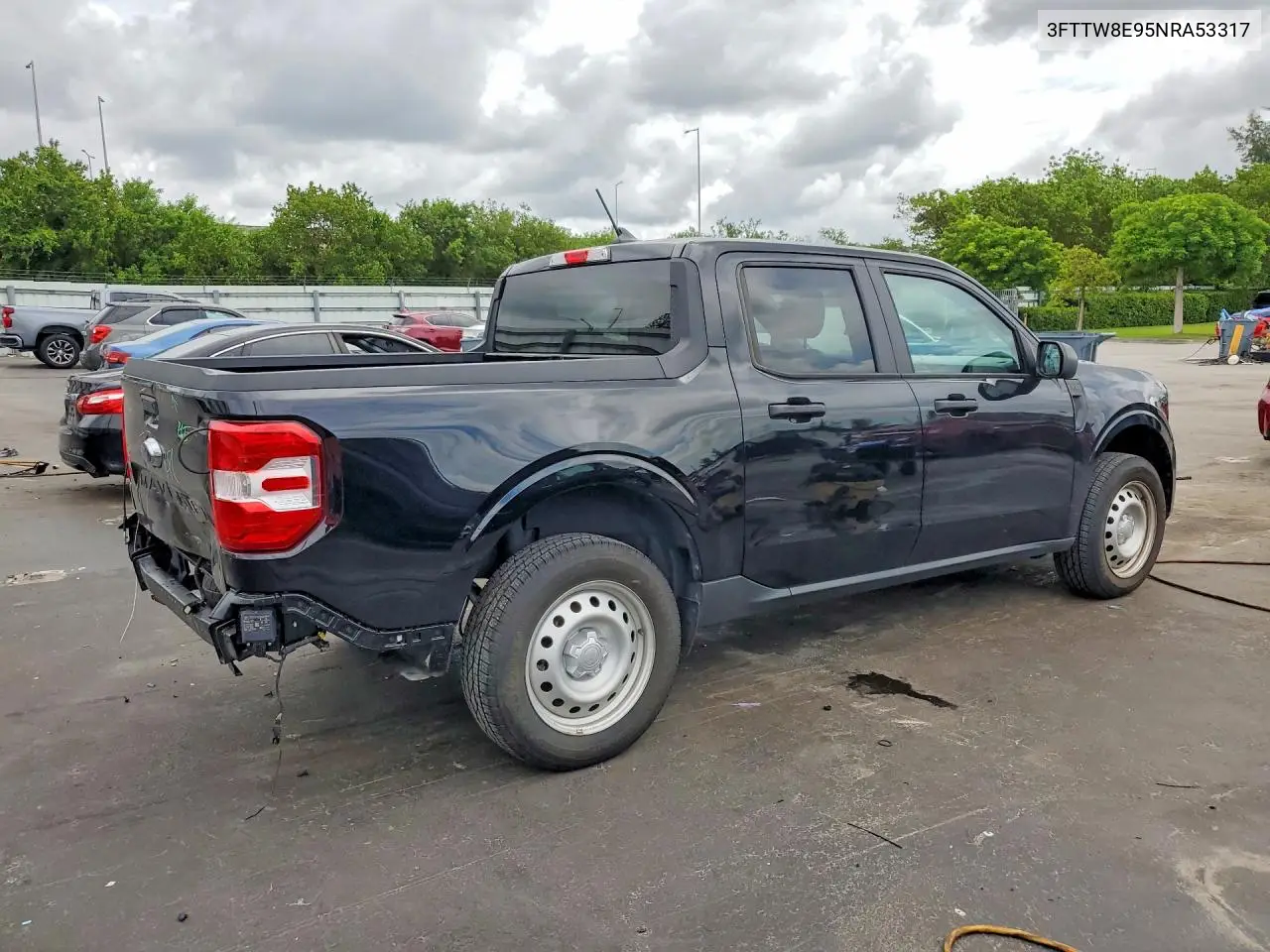 2022 Ford Maverick Xl VIN: 3FTTW8E95NRA53317 Lot: 56140466