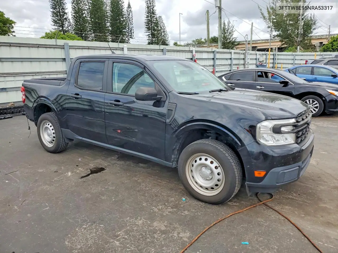 2022 Ford Maverick Xl VIN: 3FTTW8E95NRA53317 Lot: 56140466