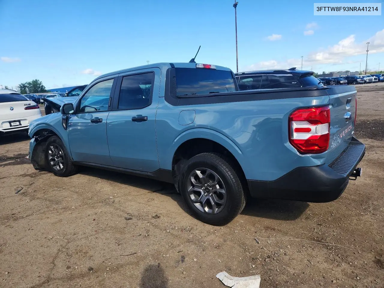 2022 Ford Maverick Xl VIN: 3FTTW8F93NRA41214 Lot: 56818276