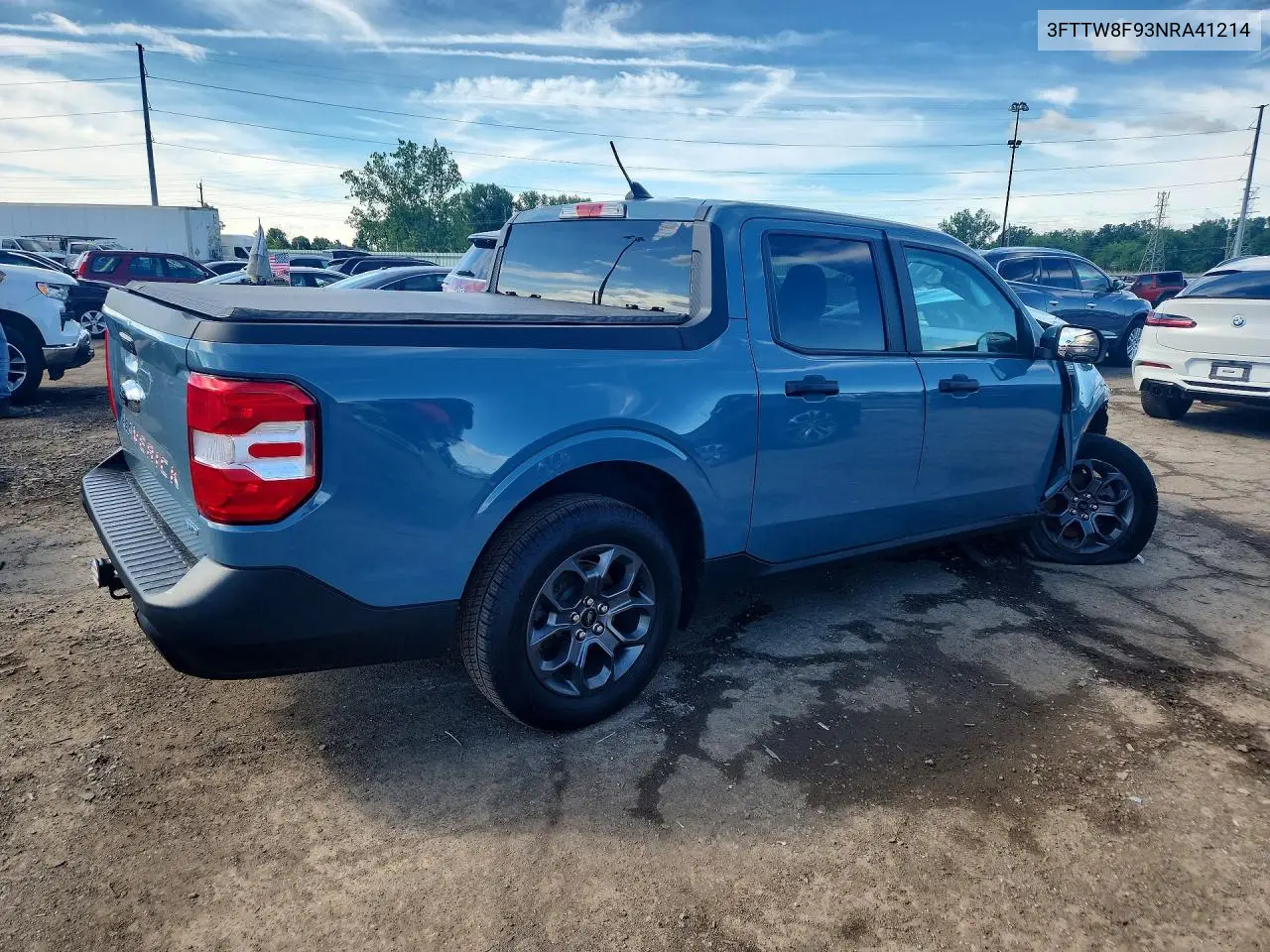 2022 Ford Maverick Xl VIN: 3FTTW8F93NRA41214 Lot: 56818276