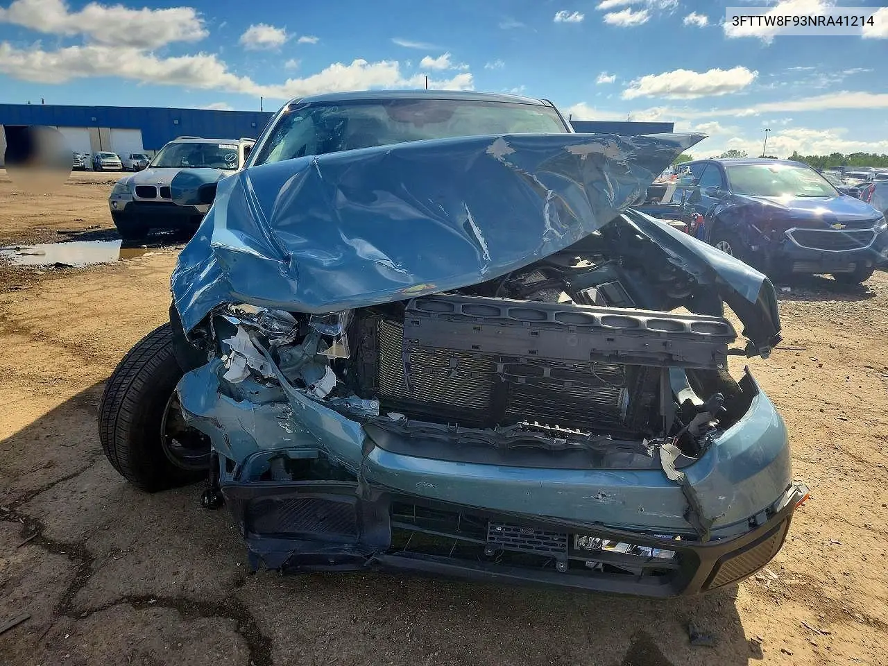2022 Ford Maverick Xl VIN: 3FTTW8F93NRA41214 Lot: 56818276