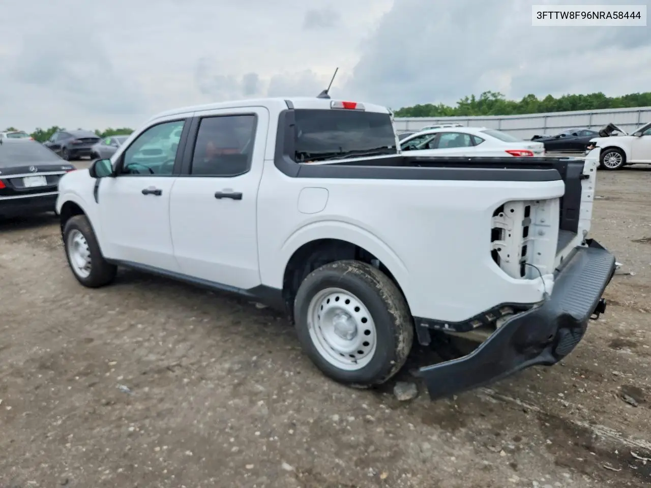 2022 Ford Maverick Xl VIN: 3FTTW8F96NRA58444 Lot: 57993996