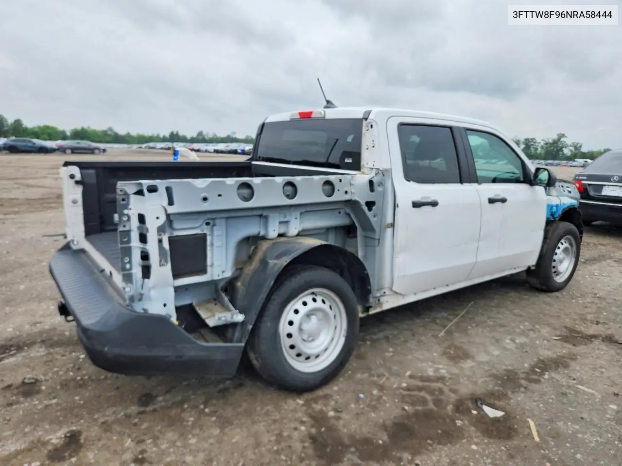 2022 Ford Maverick Xl VIN: 3FTTW8F96NRA58444 Lot: 57993996