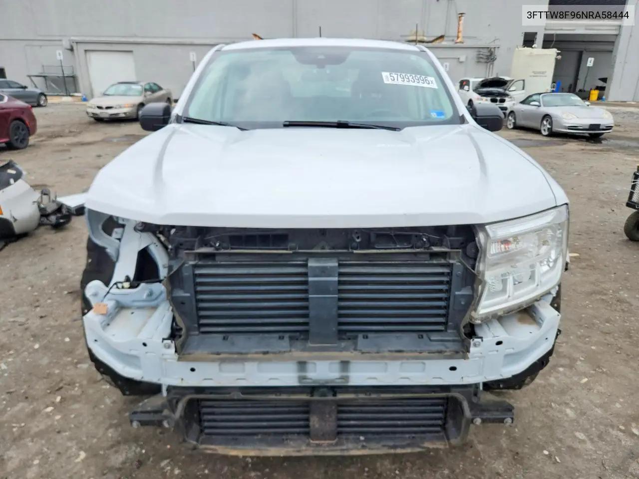2022 Ford Maverick Xl VIN: 3FTTW8F96NRA58444 Lot: 57993996