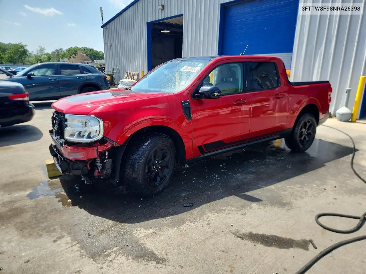 2022 Ford Maverick Xl VIN: 3FTTW8F98NRA26398 Lot: 58459356
