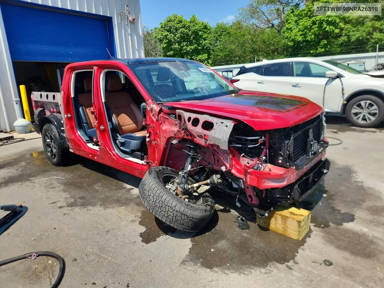 2022 Ford Maverick Xl VIN: 3FTTW8F98NRA26398 Lot: 58459356
