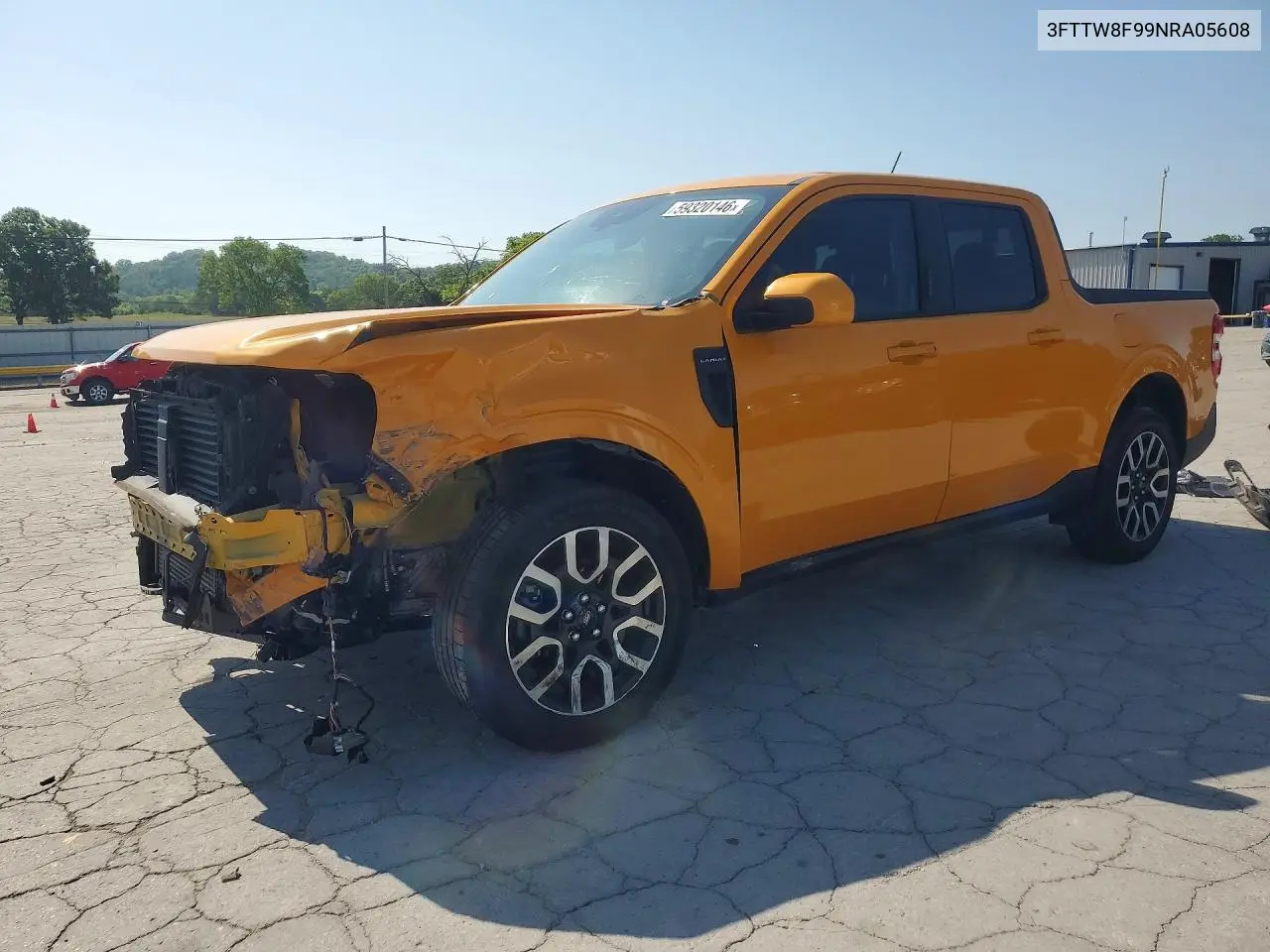 2022 Ford Maverick Xl VIN: 3FTTW8F99NRA05608 Lot: 59320146