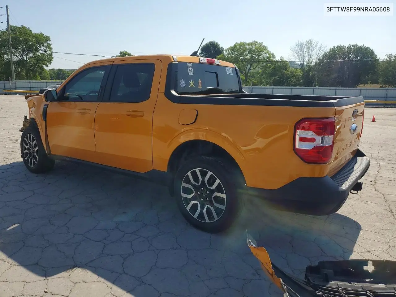 2022 Ford Maverick Xl VIN: 3FTTW8F99NRA05608 Lot: 59320146
