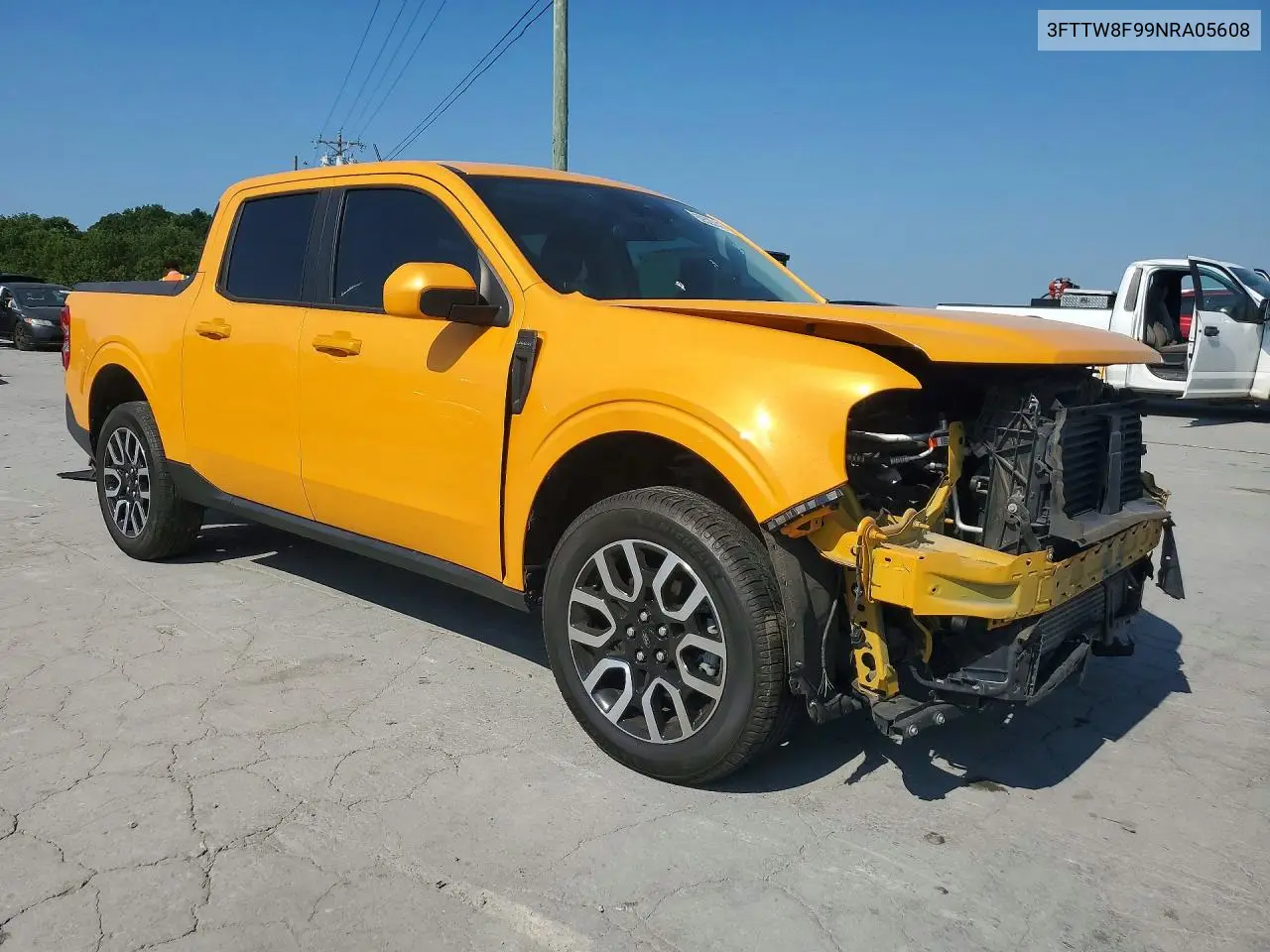 2022 Ford Maverick Xl VIN: 3FTTW8F99NRA05608 Lot: 59320146