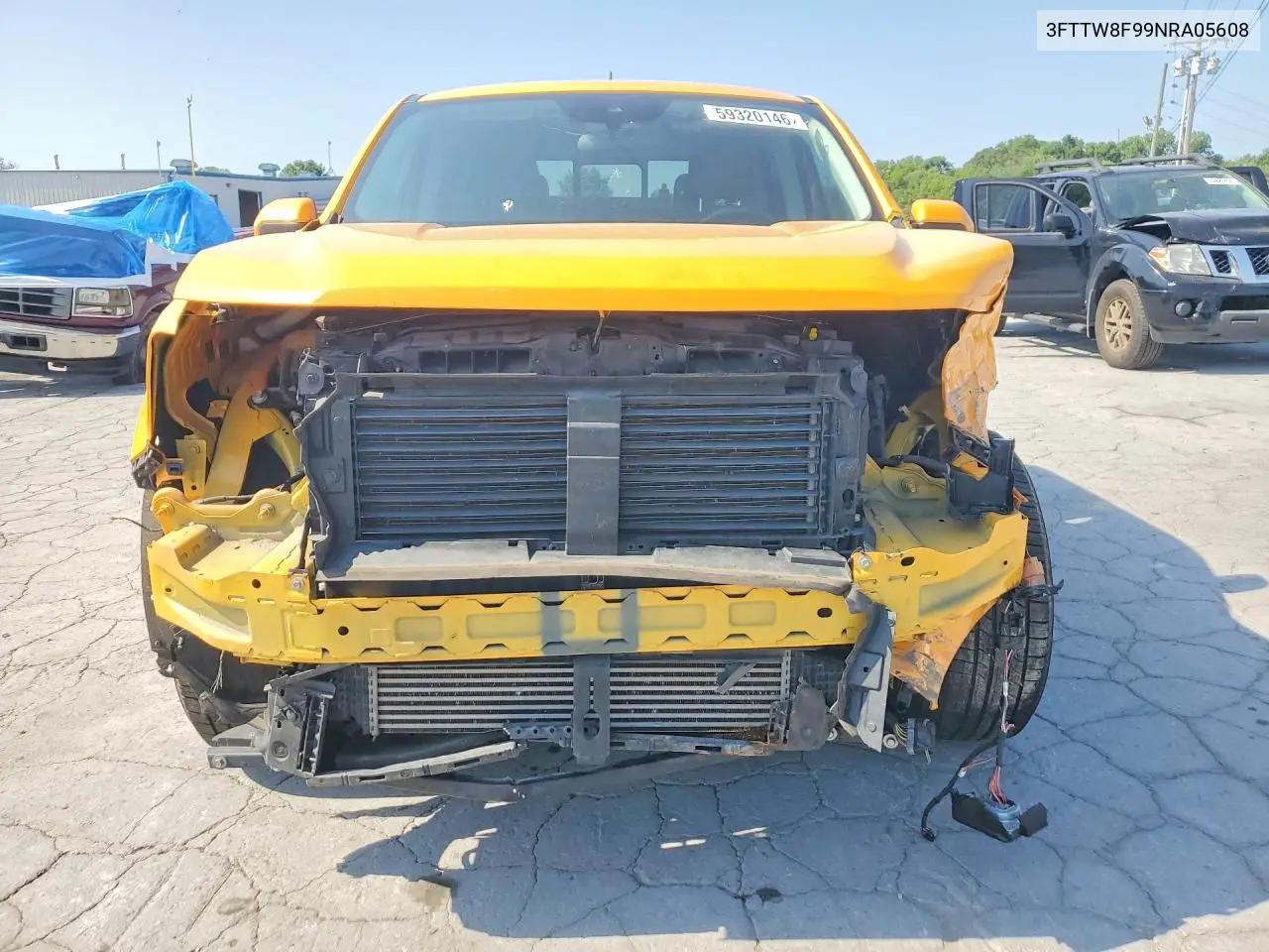 2022 Ford Maverick Xl VIN: 3FTTW8F99NRA05608 Lot: 59320146