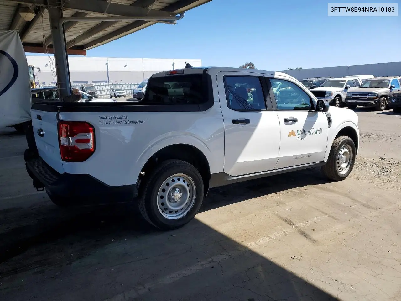 2022 Ford Maverick Xl VIN: 3FTTW8E94NRA10183 Lot: 59950756