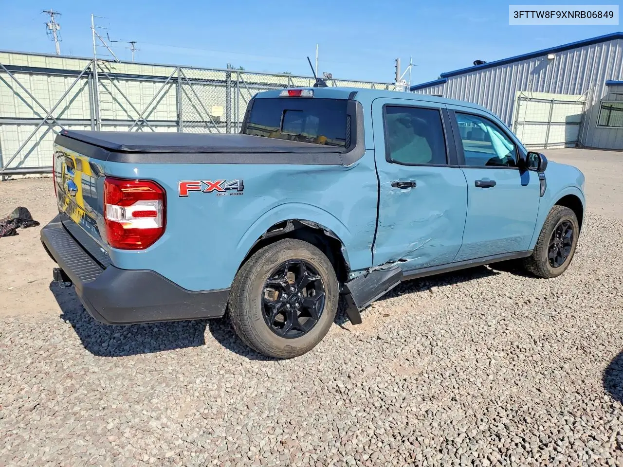 2022 Ford Maverick Xl VIN: 3FTTW8F9XNRB06849 Lot: 60060356