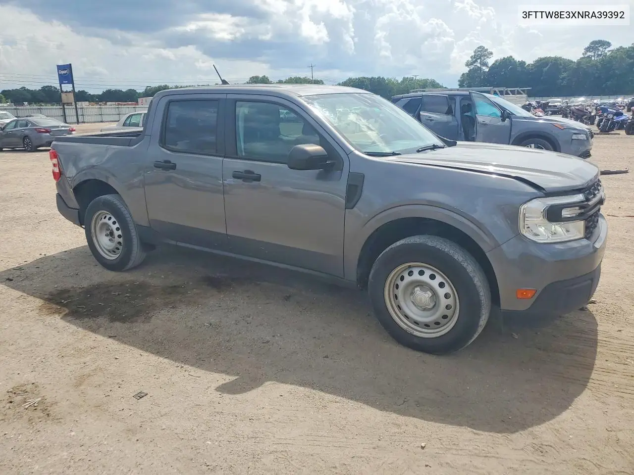 2022 Ford Maverick Xl VIN: 3FTTW8E3XNRA39392 Lot: 60419986