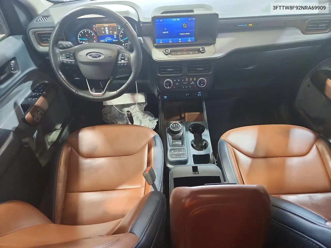 2022 Ford Maverick Xl VIN: 3FTTW8F92NRA69909 Lot: 60520756
