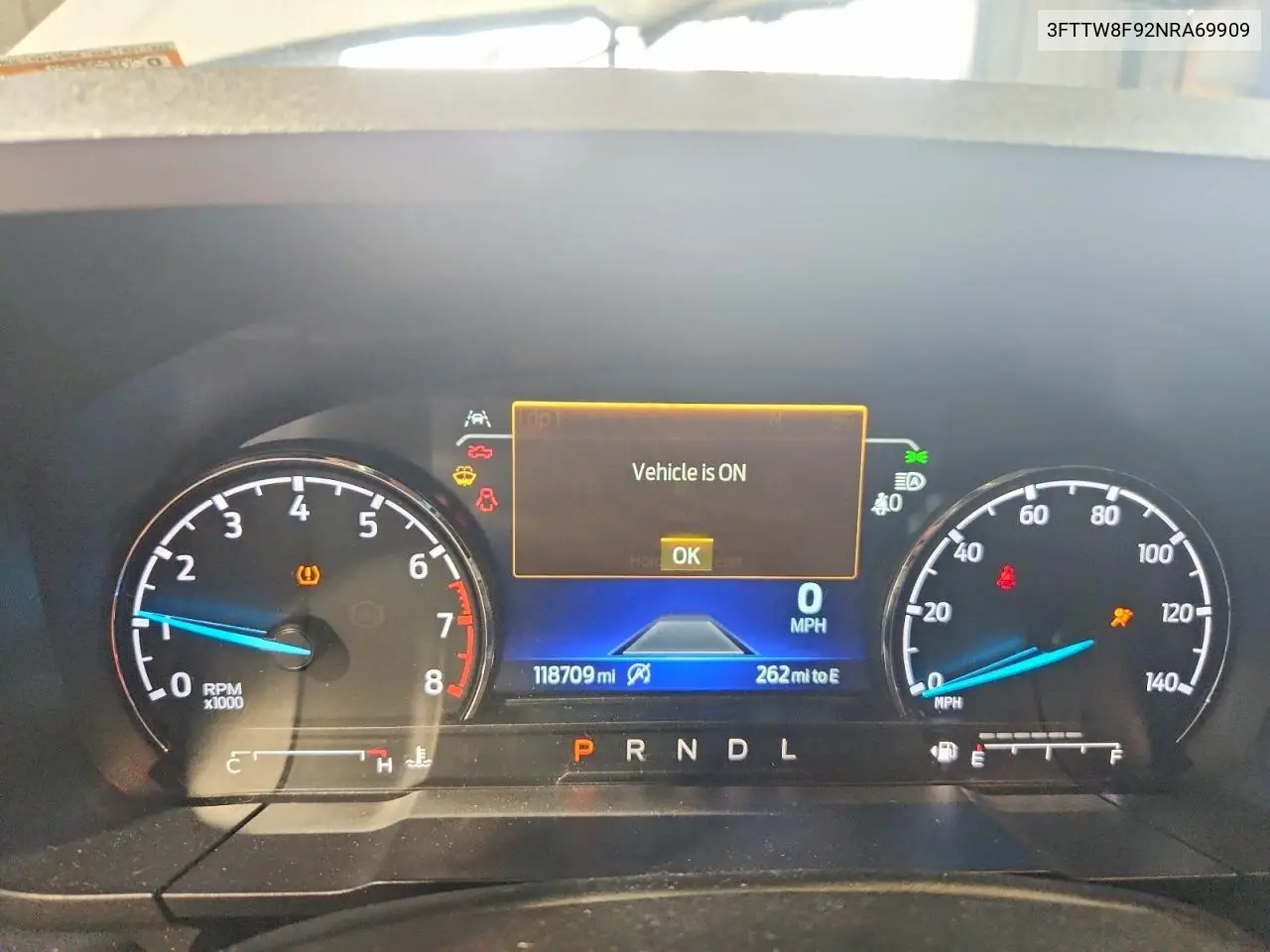 2022 Ford Maverick Xl VIN: 3FTTW8F92NRA69909 Lot: 60520756