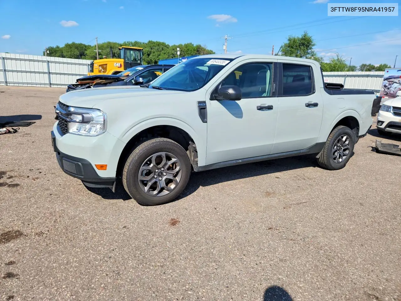 2022 Ford Maverick Xl VIN: 3FTTW8F95NRA41957 Lot: 60640336